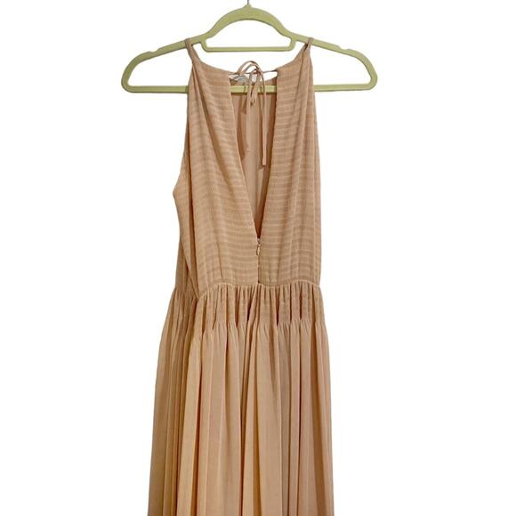 French Connection Intimate Pink Spell On You Maxi Dress Sz 4 - Picture 9 of 13